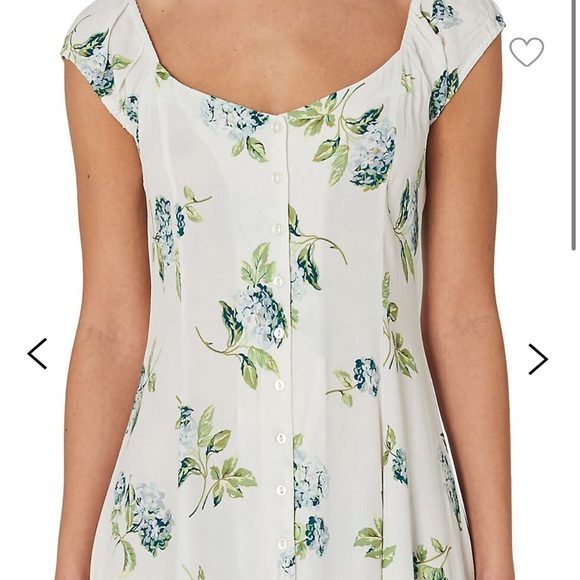 BNWOT Rollas Erin Hydrangea Dress - Picture 2 of 10